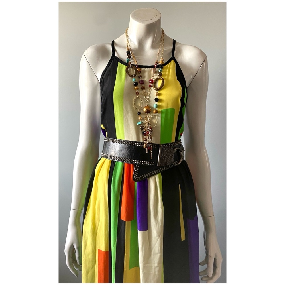 Mustard Seed Colorful Maxi Dress